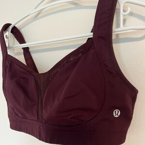 lululemon athletica Deep Maroon Sports Bra